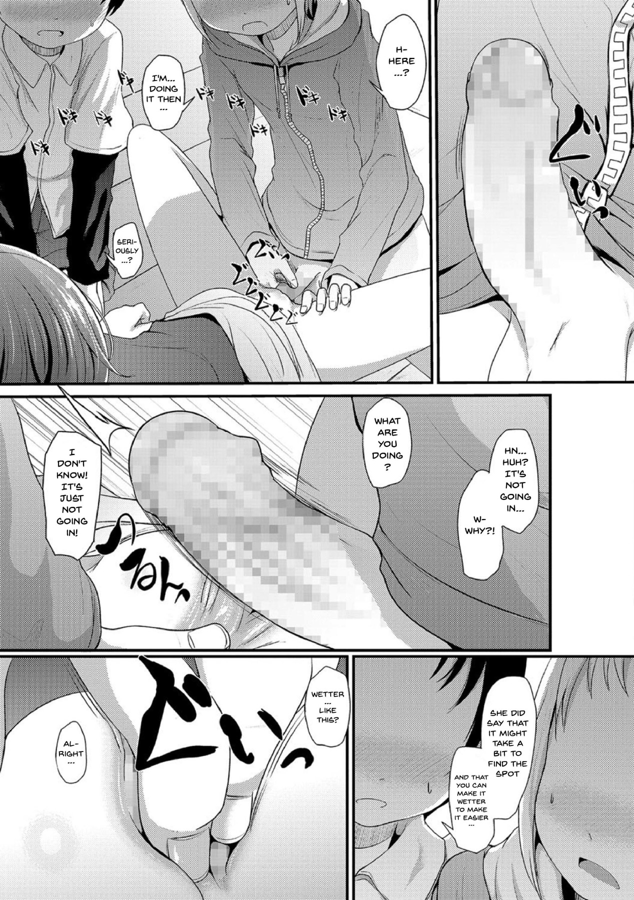 Hentai Manga Comic-The Loli In Glasses' Training Lesson!! ~Force Fucking a Timid Glasses Wearing Loli With My Big Cock~-Chapter 3-5